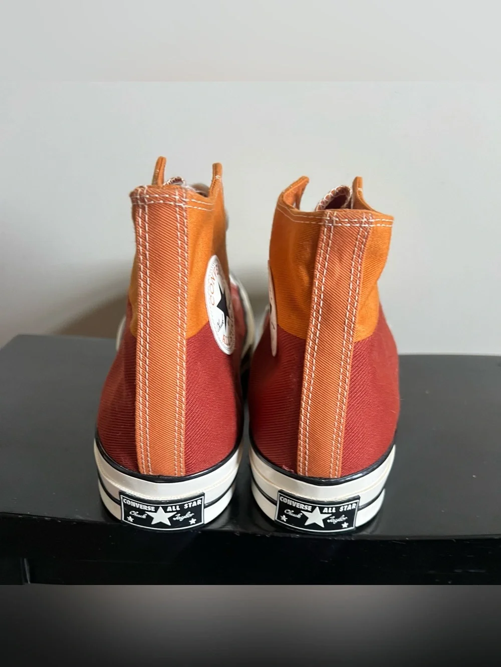 Men's Size 10.5 Converse Chuck 70 Hi Monarch/Rugged Orange/Egret A02552C Sneaker